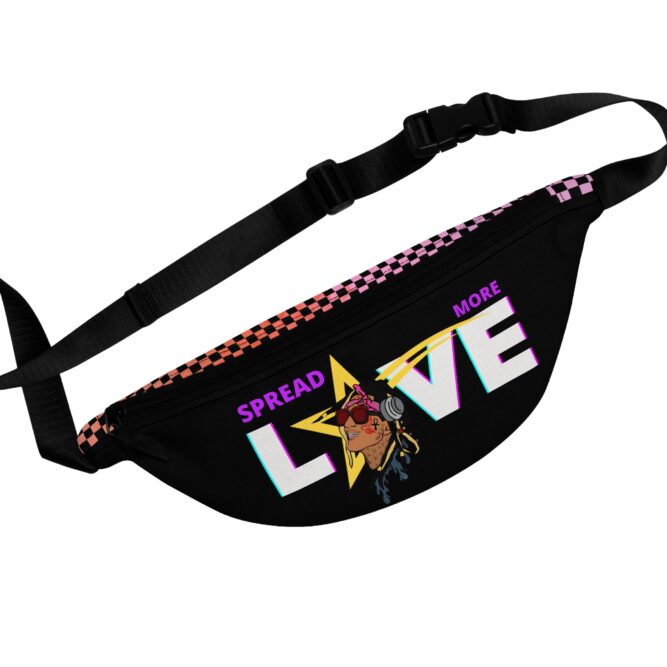 Spread the Love with Check,  Fanny Pack