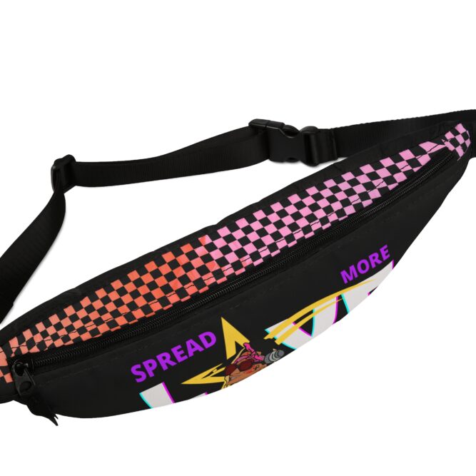 Spread the Love with Check,  Fanny Pack - Image 2
