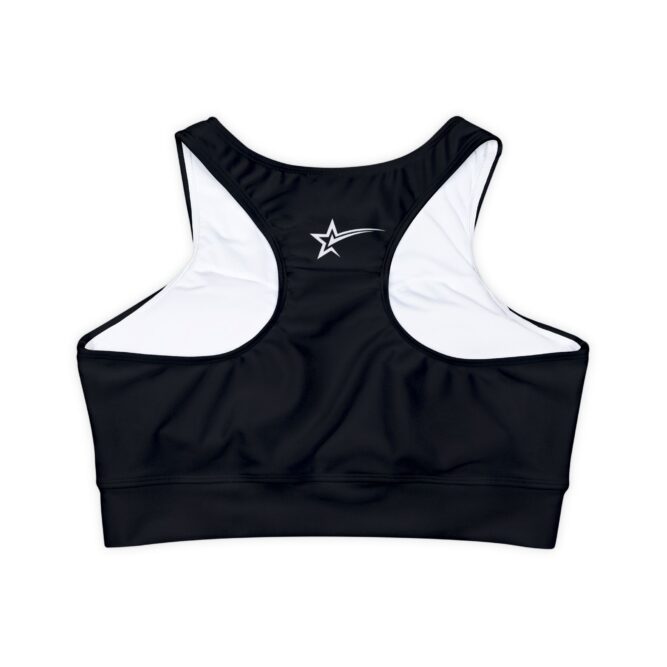 Spread More Love, Padded Sports Bra - Image 2
