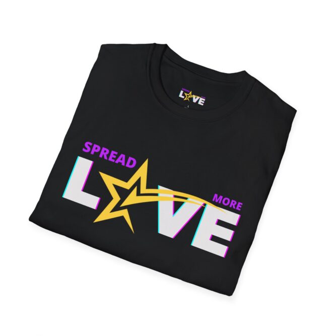 Spread More Love, Unisex Softstyle T-Shirt - Image 4