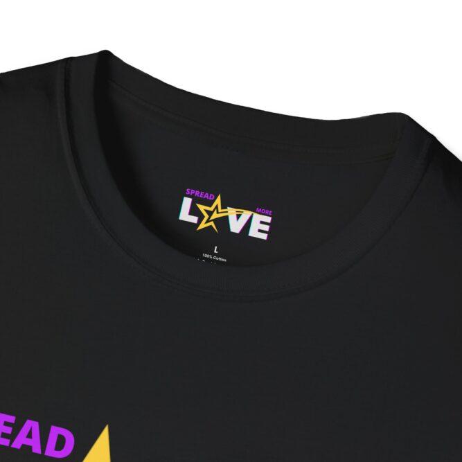 Spread More Love, Unisex Softstyle T-Shirt - Image 3