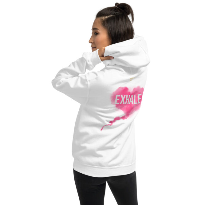 INHALE | EXHALE Checkthestar Unisex Hoodie - Image 26